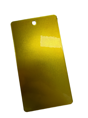 Electrostatic Transparent Gold Powder Coating Paint
