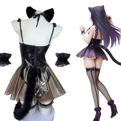 Cosplay Costume Skirt Lei Stockingglove Necklace Wig Suit Halloween Party Dress Dress