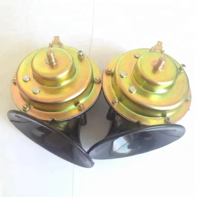 12V Volga Horn High and Low Tones Loud Auto Horns SNAIL HORN