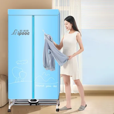 Compact Electric Clothes Dryer Portable Hot Air Aerator with Laundry Hanger Portable Electric Clothes Dryer 900W