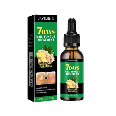Herbal Ginger Nail Care Solution Soft Moisturizer for Gray Nail Repair Enhances Hand & Foot Nail Shine
