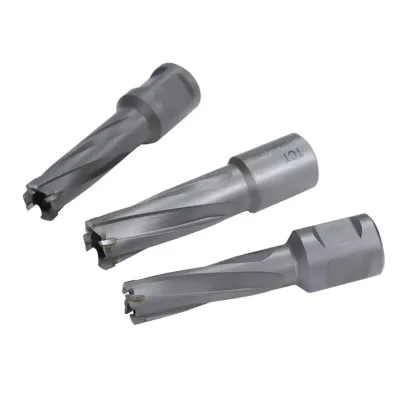 China Manufacturer 35mm Depth Weldon Shank Hard Alloy Hollow Core Drill Bit Tct Annular Cutter
