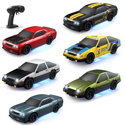 40m Distance 20mins Play Time replacement tires rc drift car high speed 18km/h with light