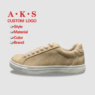 Factory Price Custom Classic Sneakers Shoes PU Breathable Lightweight Walking Shoes Men's Flat Spring Summer Winter Evergreen