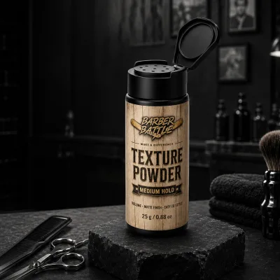 Custom Logo Lightweight Texture Powder for Men Natural Volume Private Label for Ecommerce Retail Brands