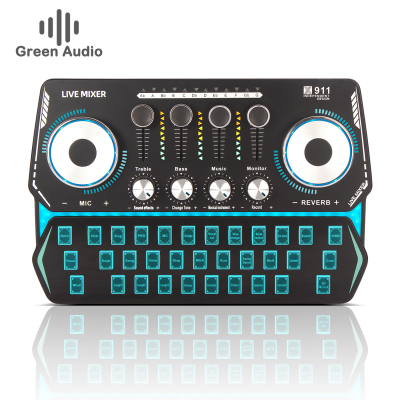 GAX-911 Live Computer USB External Sound Card Network k Song Anchor Sound Card Studio Recording Sound Card