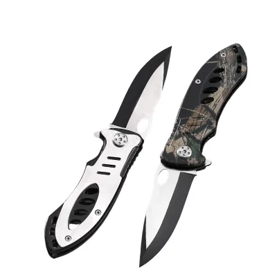 Good Quality Outdoor Folding Jungle Knife Camping Emergency Utility Hunting Knife