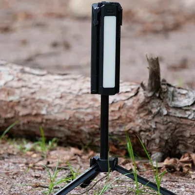 ADA OVERLAND Multifunctional LED Flashlight Set Lithium Ion Battery IPX5 Waterproof 550LM Brightness for Outdoor Camping Fishing