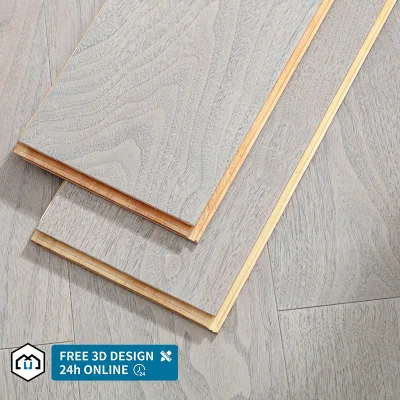 George Group Canada Maple Russian Oak American Black Walnut Real Wood Top Layer Engineered Wood Flooring Modern ABCD for Villa