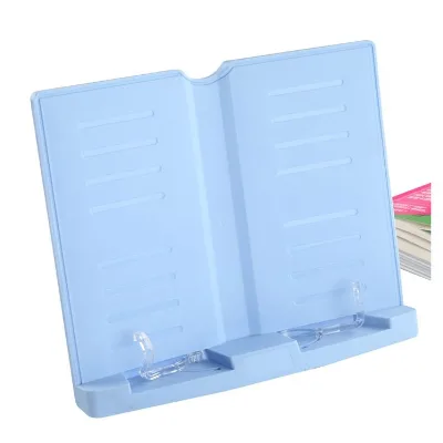 Rehal Book Holders Wholesale Plastic Material Folding Multipurpose Portable Book Stand for Books