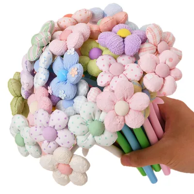 Stress Relief Shake Rolling Flower Gel Pen Cute Cartoon Kids Writing Pen