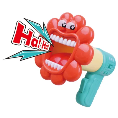 Funny Cartoon Trumpet 3 Big Mouth Styles Novelty Gag Toys Plastic Mini Megaphone Kids Toy