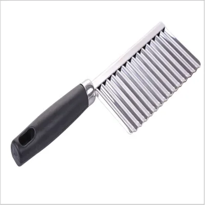 Potato Wavy Edged Tool Stainless Steel Kitchen Gadget Vegetable Fruit Cutting Creative Kitchen Gadgets Cuisine Outils Accessoire