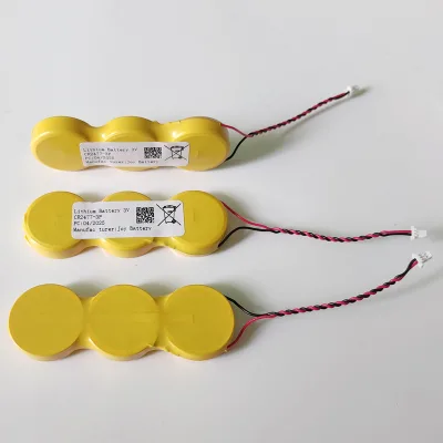 CR2477-3P 3XCR2477 CMOS CR2477-2P CR2477-4P CR2477-6P CR2477 Lithium 3V Battery Pack with Solder Tabs Cable Lead Wre Connector