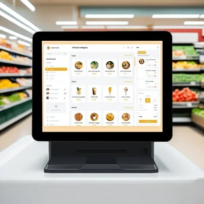 15.6-inch Android System POS All-in-One Machine for Supermarket Wireless Connectivity & Multi-Payment Options
