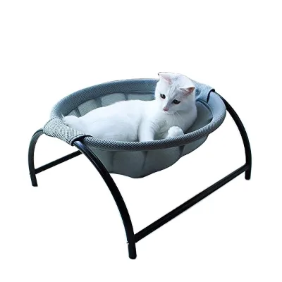 High Quality Wholesale Breathable Small Elevated Sleeping Mesh Pet Hammock Dog Cat Bed for Indoor Outdoor Puppy Cat Bed Hammock