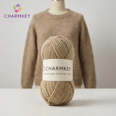 High Quality Dyed Bulky Classic 100% Acrylic Hand Knitting Yarn