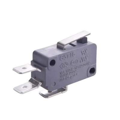 Unionwell Snap Action Micro Switch 16(4)A 250VAC 5E4 Quick Connect Terminals ENEC/CQC Certified