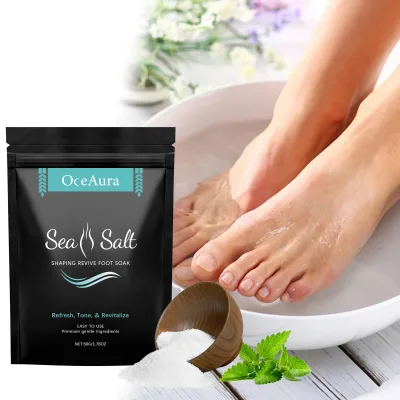 Herbal Detox Foot Soak Foot Bath Softer Powder Sea Salt Foot Salt Remove Smelly Feet Dead Skin Calluses