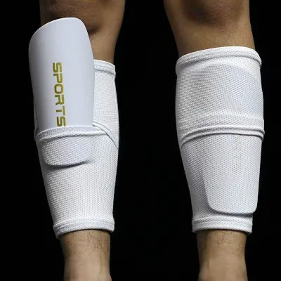 Private Label Mesh Breathable Leggings Soccer Equipment Shin Pad Sock Cover Insert Mini Shin Guards for Kids Adult