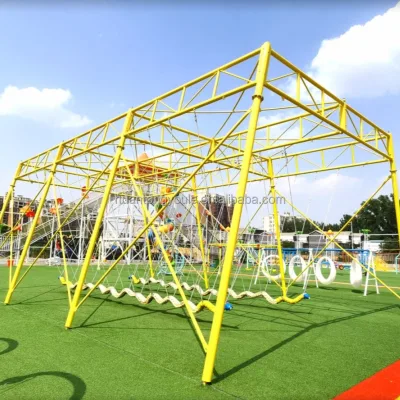 Outdoor Scenic Area Metal Steel Physical Fitness Extension Impulseless Amusement Facility for Public Occasions