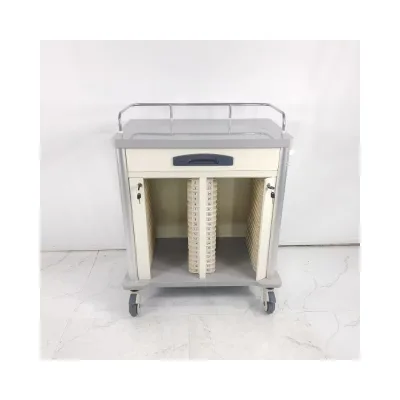 Newest Abs Mobile Phlebotomy Carts Hospital Crash Cart Emergency Trolley Equipment