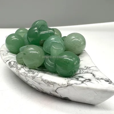 Factory Minerals Carved Crafts Natural Green Aventurine Crystal Mushroom
