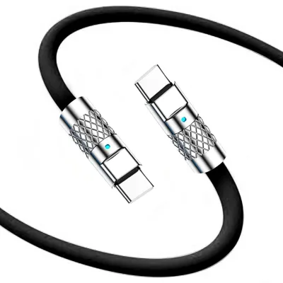 High Quality 100W TYPE-C PD Cable Customized 6A USB-C Charger Cable Compatible with Mobile Phone Fast Charging Type-C Cable