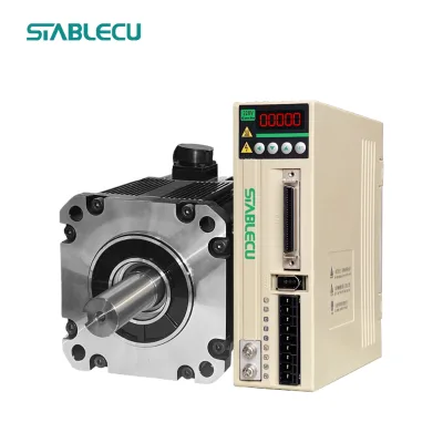 High Precision Rigidity 1 Stage Planetary Gearbox CE Certified 3000RPM 400W Three-Phase IE3 Efficiency 42mmServo Motor