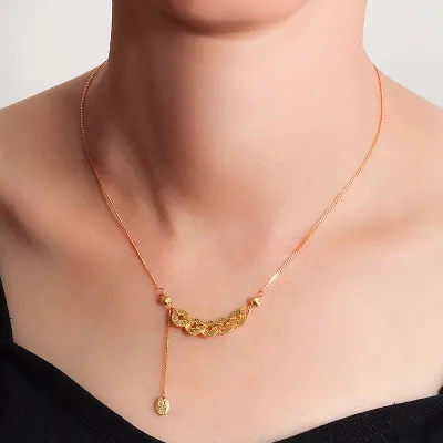 New Ethnic Chinese-style Crushed Ice Five-Emperor Coin Copper-coin Gold-dust Necklace Retro Dazzling Light Luxury High-end