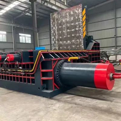 Horizontal Automatic Aluminum Steel Copper Car Breaker Waste Scrap Metal Recycling Press Baler