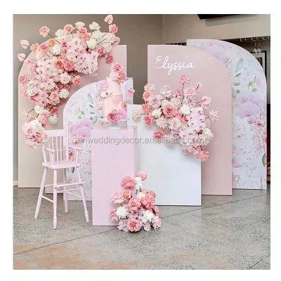 2020 Hot-selling Pink Wall Panel for Party Backdrop Decoration