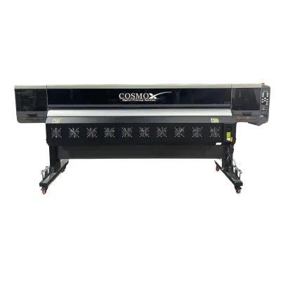 1800mm Eco-Solvent Roll to Roll Printer with Dual Print Heads Large Format Colorful Output for PVC & Flex Label Printer