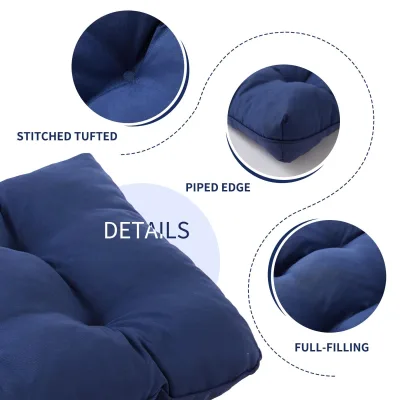 Factory Hot Sale Modern Furniture Luxury Outdoor Furniture Cushions Modern Weatherproof Patio Seat Back Cushions Factory Direct