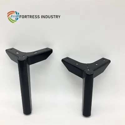 Factory Wholesale Metal Foot Furniture Customized Hardware High-quality Triangular Sofa Legs Table Legs Cabinets
