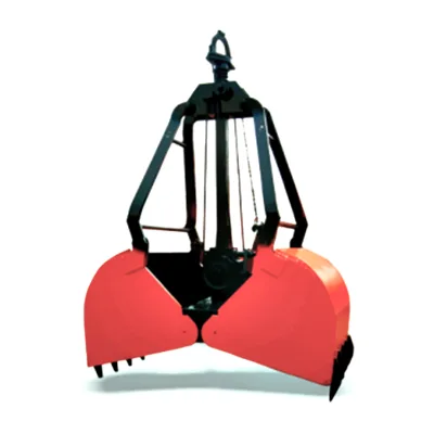 Factory Price Electric Hydraulic Grab Bucket Orange Peel Grab for Overhead Crane