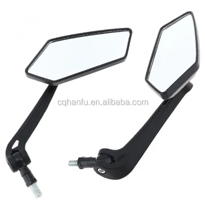 10mm Stylish Design Modified Plated Motorcycle Mirror Rearview Mirror Back Side Mirrors for Motorcycle