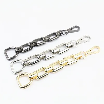 Luxury Professional Eco-Friendly Metal Luggage Bag Hardware Strap Backpack with D Ring Shoulder Strap