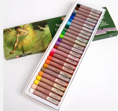 Children and Student Art Drawing Bright 25 Color Soft Pastel