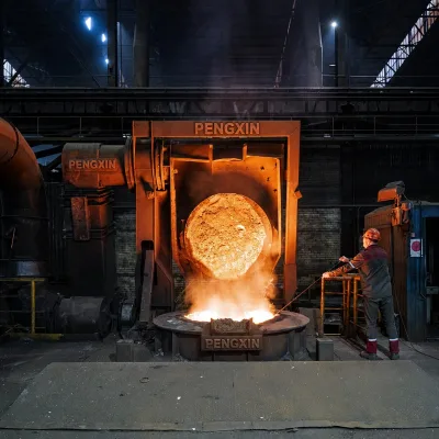 Sturdy Heat-Resistant Slag Pot with High Safety for Automated Smelting