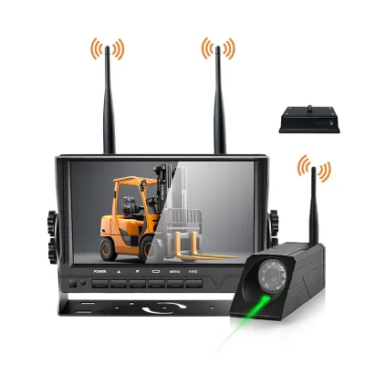 1080P HD Forklift Backup Camera with Anti-Shock Design and Sun Visor for Reliable Performance in Construction and Logistics