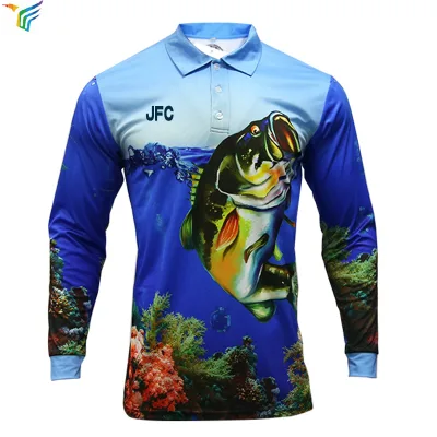 2024 JFC Hot Sale Sports Wear Design Your Own Fishing Jersey
