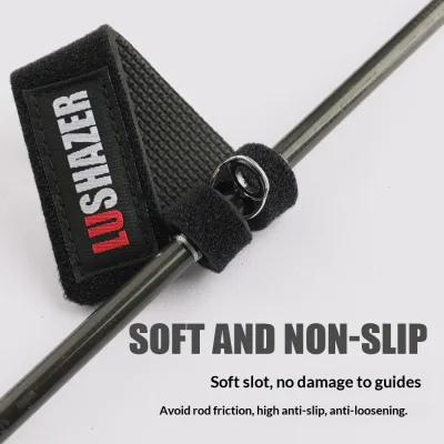 Magic Rod-Wrapping Band Lure-Tying Strap Elastic Wrap Fishing Gear for Lure Fishing-Rod Securing