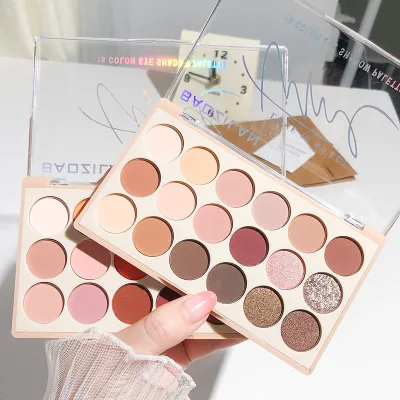 Wholesale 18 Colors Carnival Eye Shadow Pallet Multichrome Eyeshadow Pressed Low Moq Custom Eyeshadow Palette