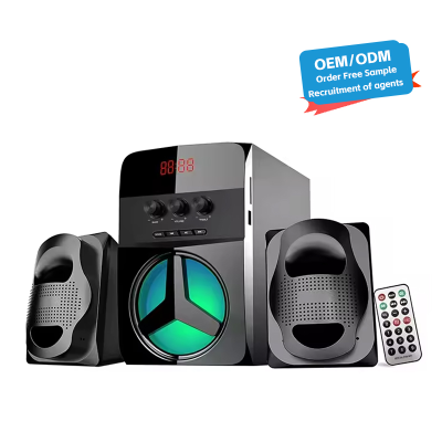 Subwoofer Surround Sound Home Theater 2.1 Channel Multimedia Speaker System Karaoke Home Theater System