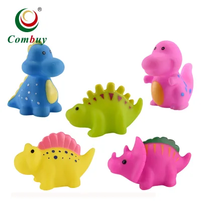 Bath Spray Water Rubber Set Vinyl Cute Animal Toy for Kids
