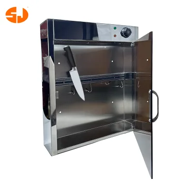 Large Capacity Knife Holder Disinfection Stainless Steel Commercial Knife Sterilizer