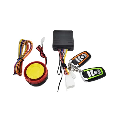 Waterproof Motorcycle Security Alarm System with Remote Engine Start and Smart Keyless Entry for Enhanced Convenience