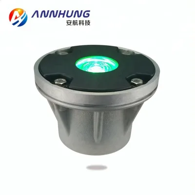 Touchdown Lift-off Area TLOF High Power LED Helipad Lighting/Heliport Inset Light IP68 Rated Underground Installation ICAO Annex
