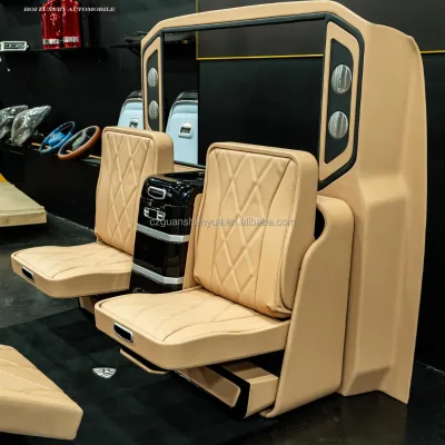 New Design Custom Partition with TV Car Interior Kit Accessories Touch Screen for MPV Alphard V-class Metris Hiace
